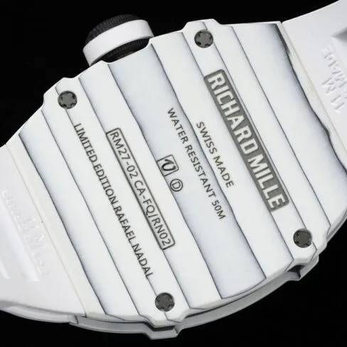 top-tiersuper Richard Mille's new RM 27-02 sports tourbillon men's watch front view