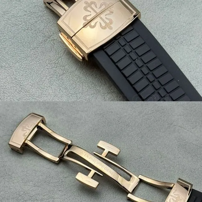 PPM factory collectible watch Patek PhilippeAquanaut dark brown plate weight live photos