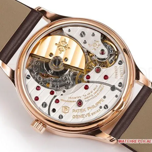 watch GS factory classic Patek Philippe brown dial 4997 caseback live photo