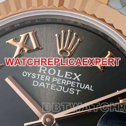 ARF FactoryRolex log 1:1super cloneblack dial31mm gold three-lattice chain link278271front live photo