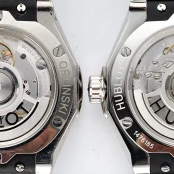 Hublot1:1replica watch, classic fusion watch, front comparison picture