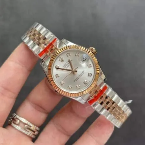 Rolexreplica watch Datejust 31mm gold women's watch clasp picture