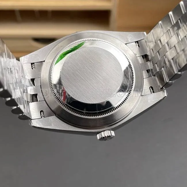 Watch VS Factory Log Rolexwhite dial3235 mechanical 41mm caseback live photo