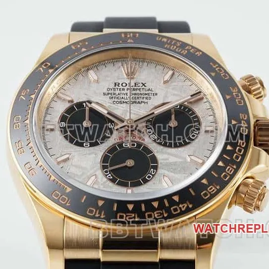 APS factory RolexDaytonatop-tier 1:1high-quality meteorite disc rose gold116515caseback live photo