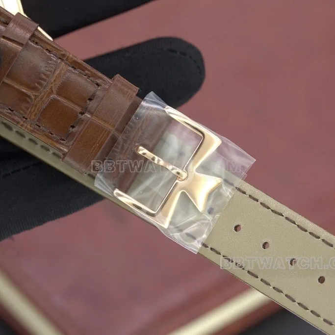 MKS Vacheron Constantin Heritage Top collectible watches open mold rose gold white plate movement structure
