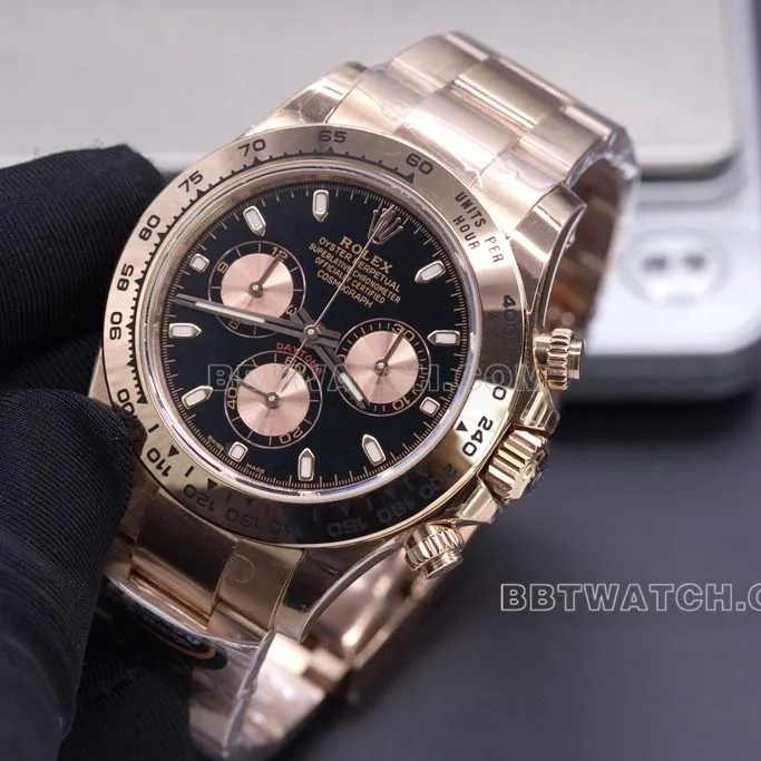 BT factory black gold DaytonaRolex1:1top-tier watch