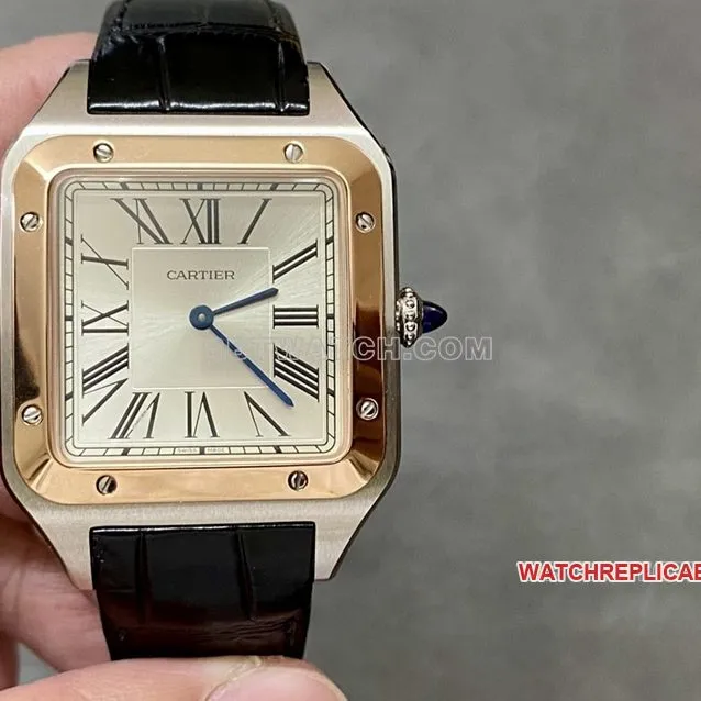 Cartier F1 Factory Santos Large Quartz