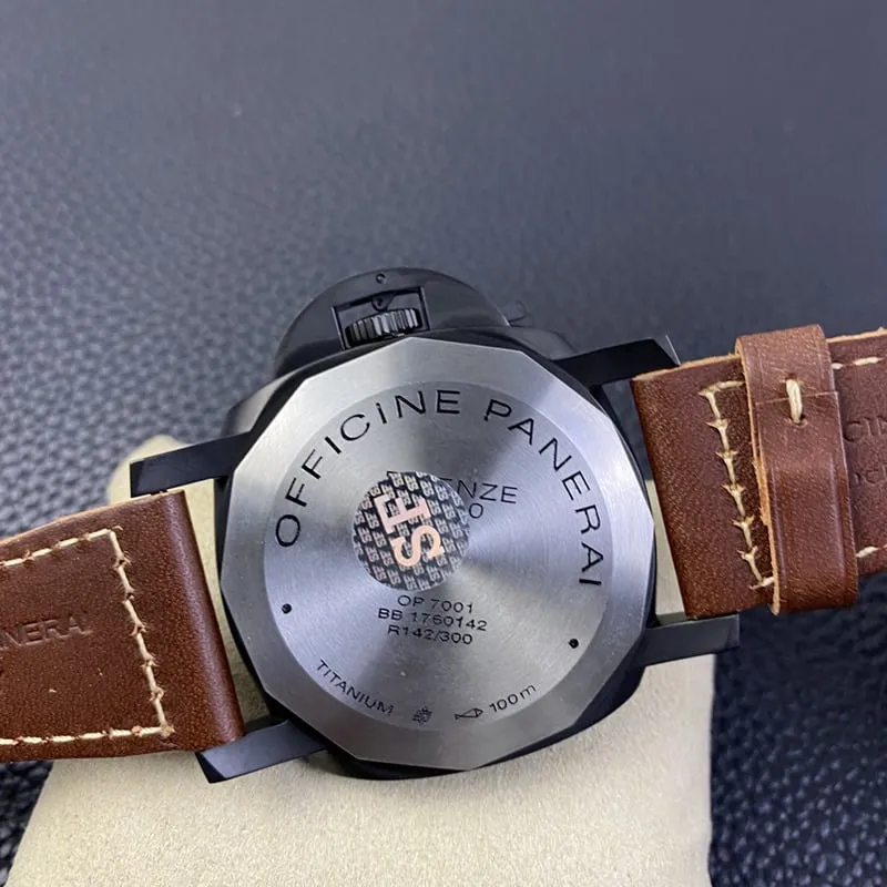 SF factory Paneraireplicapam00629 watch power up to 3 days 47mm diameter side view