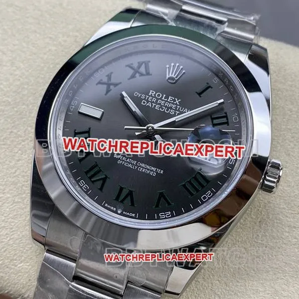 Rolex collectible watch ARF Factory log 41mm aperture gray plate 3235 steel bracelet model braceletlive photos