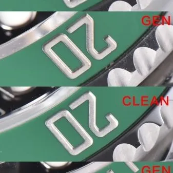C Factory Green Aqua Ghost 126610 Real and Fake Comparison Review Rolex Top collectible watches Case Comparison Chart