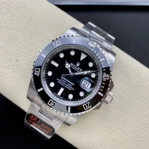 top-tiersuper cloneAR super masterpiece Rolex latest 41mm Black Submariner men's watch clasp picture