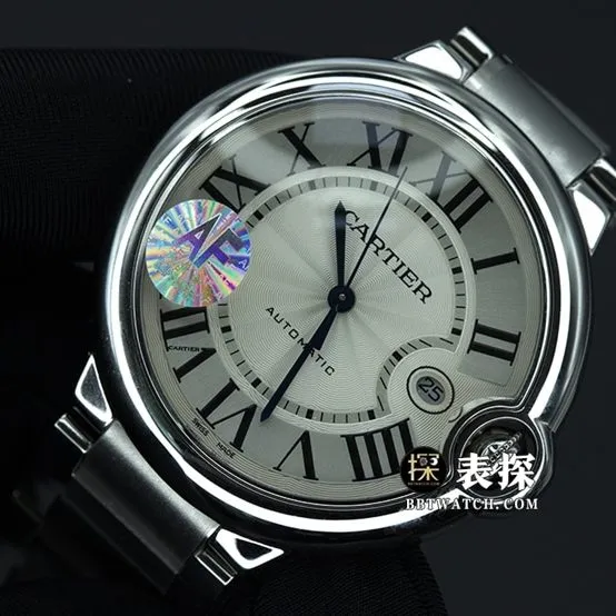AF FactoryCartier blue balloon top-tier watch couple model white dialsteel bracelet picture and price front live photo