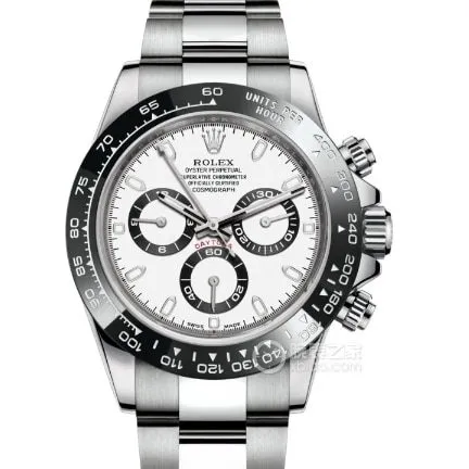 C Factory DaytonaRolex1:1replica watch lume white panda plate steel bracelet model m116500ln-0001 weight live photos