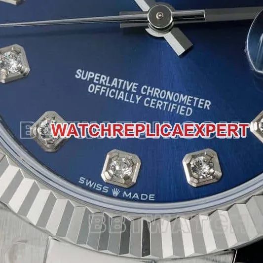 ARF FactoryRolex log 1:1super cloneblue dial31mm three grid link 278274caseback live photo
