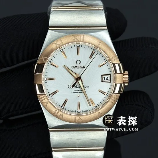 3S factory Omega Constellation top-tier 1:1high-quality watch men's white dialsteel bracelet model pictures and prices clasplive photos