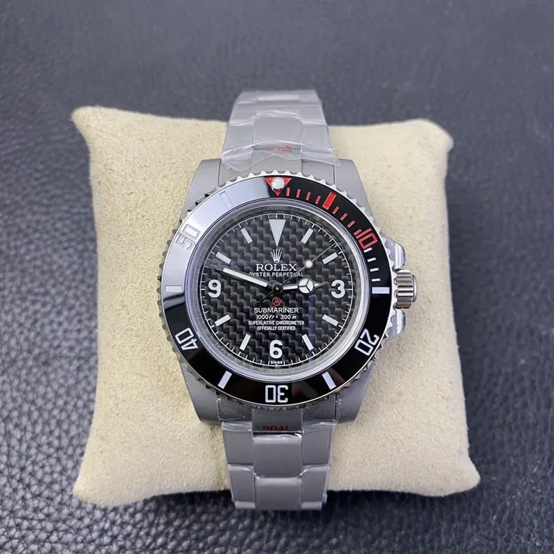 Super cloneRolex modified watch sandblasted shell carbon disk movement picture