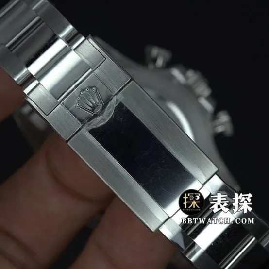 BT factory Rolex Daytona watch black dialsteel bracelet pictures and prices braceletlive photos