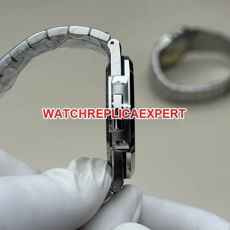 Patek Philippetop-tier watch BBF factory Nautilus Tiffany blue dial324movementsteel bracelet model braceletlive photos