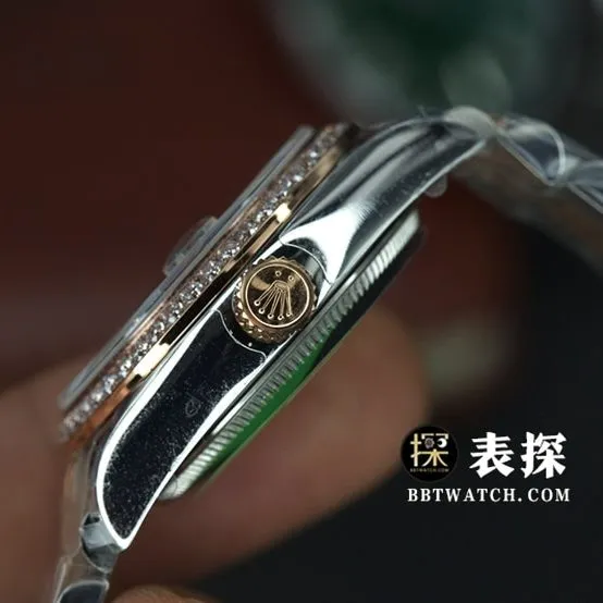 GS factory Rolex women's Datejust1:1super watch ladies' Gypsophila steel bracelet model pictures and prices braceletlive photos