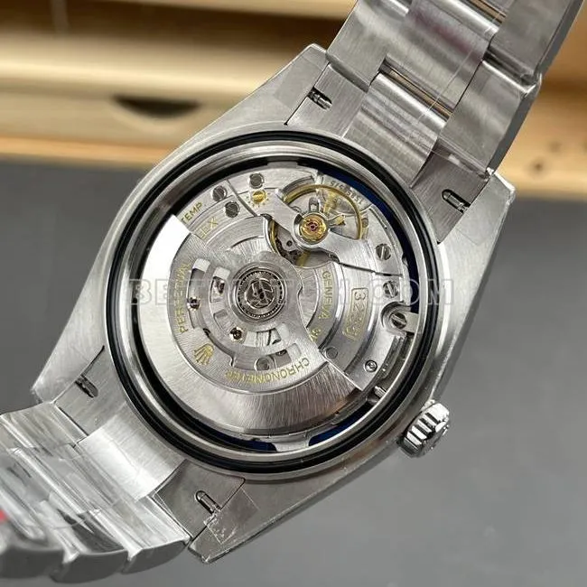 collectible watch VS Factory log Rolexblue dial3235 mechanical 41mm wear live photos