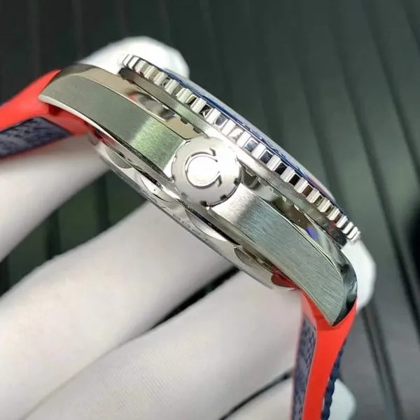 VS FactoryOmegareplica watch 43.5mm new Seamaster 600m America's Cup clasp picture