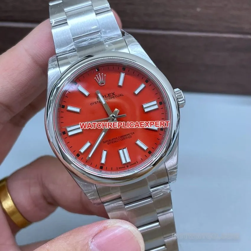 Rolex Oyster Perpetual 41mm Red Spitfire