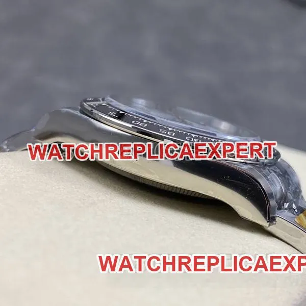 Rolex collectible watch ARF FactoryDaytonawhite dialPanda Daytona4131steel bracelet front live photo