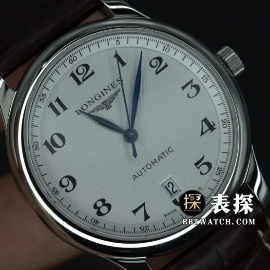 KL factory Longines famous craftsman top-tier watch white dial blue needle leather strap model pictures and prices overall live photos