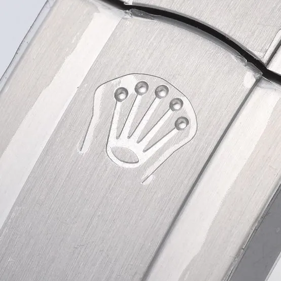 C Factory Oyster Perpetual Rolex1:1replica watch blue dialsteel bracelet model m124300-0003side live photo