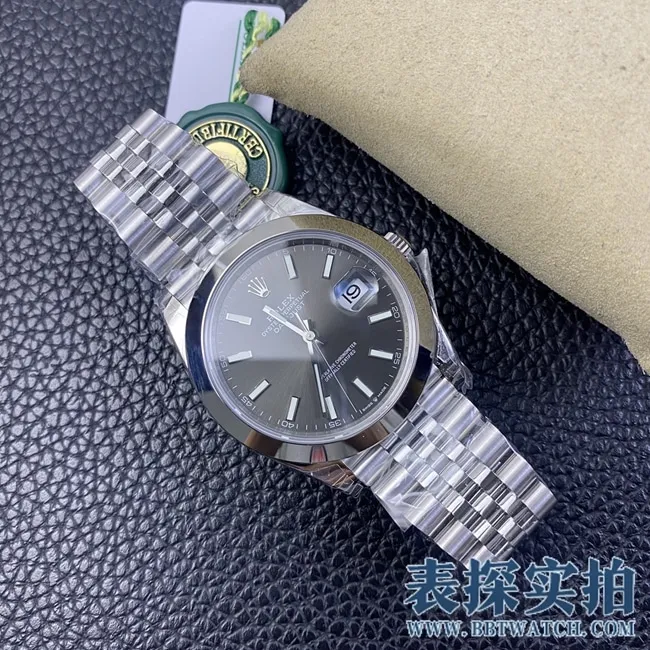 VSRolex high-quality gray plate log 41mm watch_price_style picture_quality positive