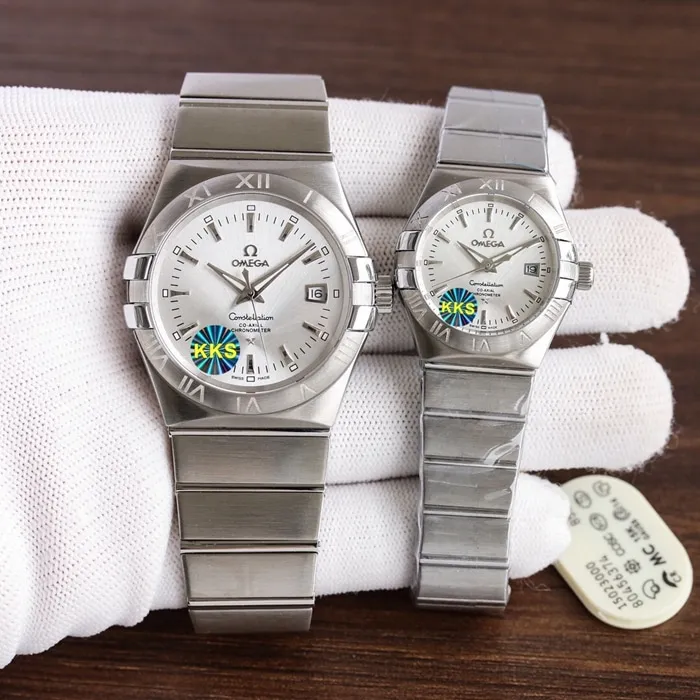 Omega Omega Double Eagle Constellation Series Couple Watch Clasp Picture