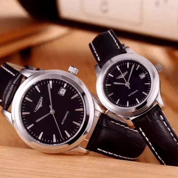 Elegant Longines Flag Series Couple's