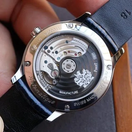 Top-tier Piaget Limelight Stella series blue complex function ladies watch movement picture