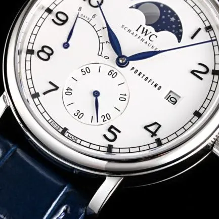top-tiersuper cloneTWIWC Portofino series IW516409 see-through bottom watch detail shots
