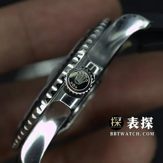 VS FactoryRolex Yacht-Master top-tier 1:1super watch black dial rubber model pictures and price caseback live photo