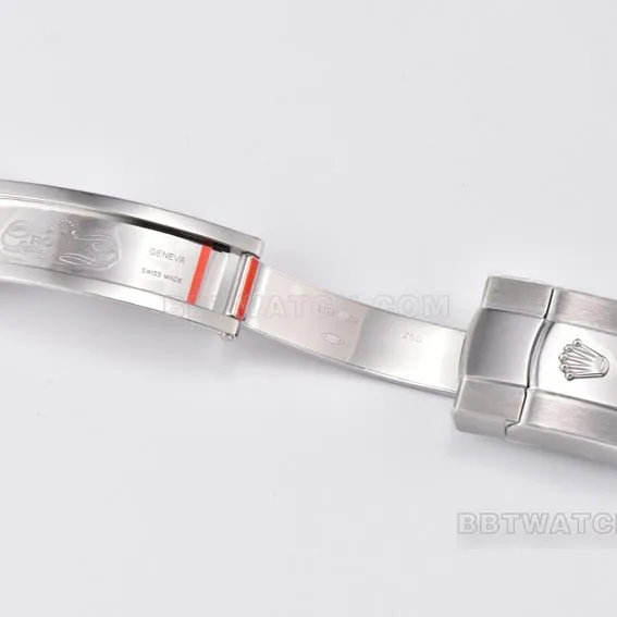 C factory rolex logbook top white disk 41mm three rows of links m126334-0009 front real picture