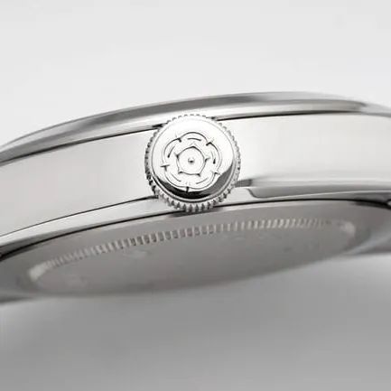 Top-tier watch Tudor men's white dialsteel bracelet Biwan M79540 series 41 mechanical watch back cover picture