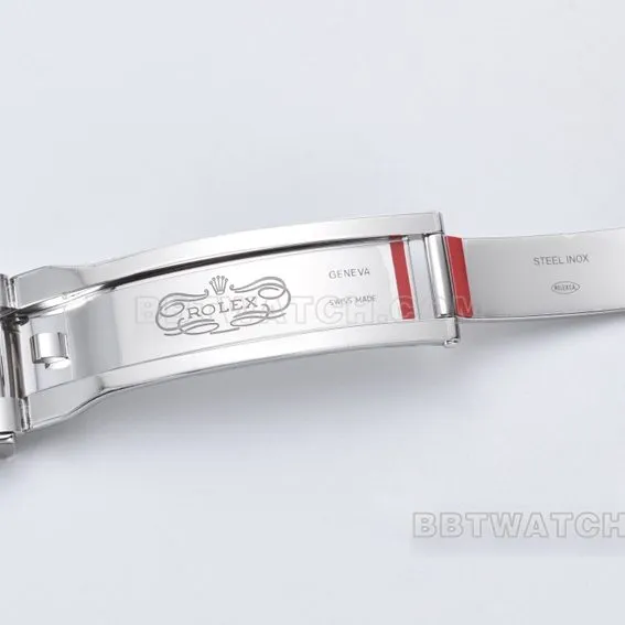 Factory C Rolex log top-tier 1:1super clone36mmblue dial pit pattern m126234-0049caseback live photo