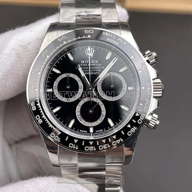 VSRolexDaytonatop-tier replica4131Heitaodi126500braceletlive photos