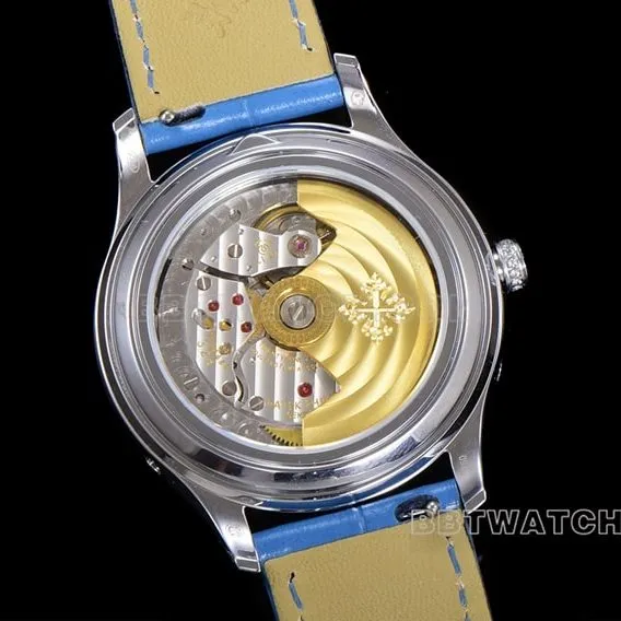 ZP factory Patek Philippe complex function timepiece top-tier 1:1high-quality replicablue dialleather strap model 4947G-001clasplive photos