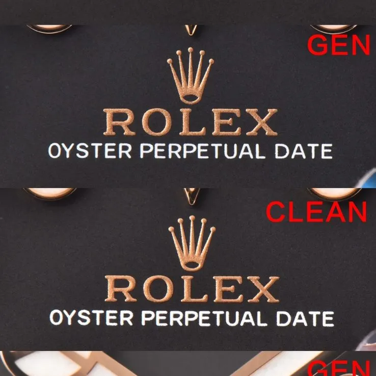 C factory yacht master type rose gold genuine and fake comparison evaluation Rolextop-tier watch LOGO comparison chart