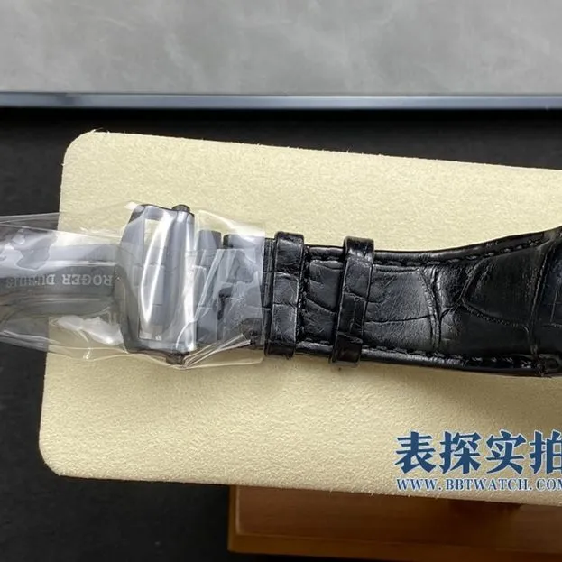Roger Dolby King Series hollow double flying tourbillon side