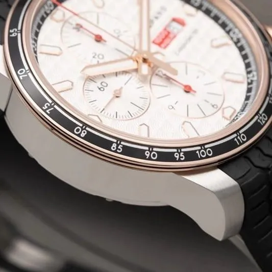 watch ChopardV7 factory boutique racing series black dial men's mechanical watch front view
