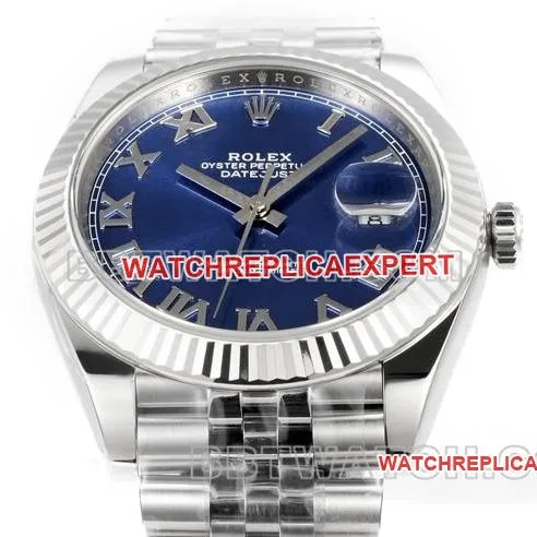 Rolex Datejust 41mm JF Factory Blue Dial