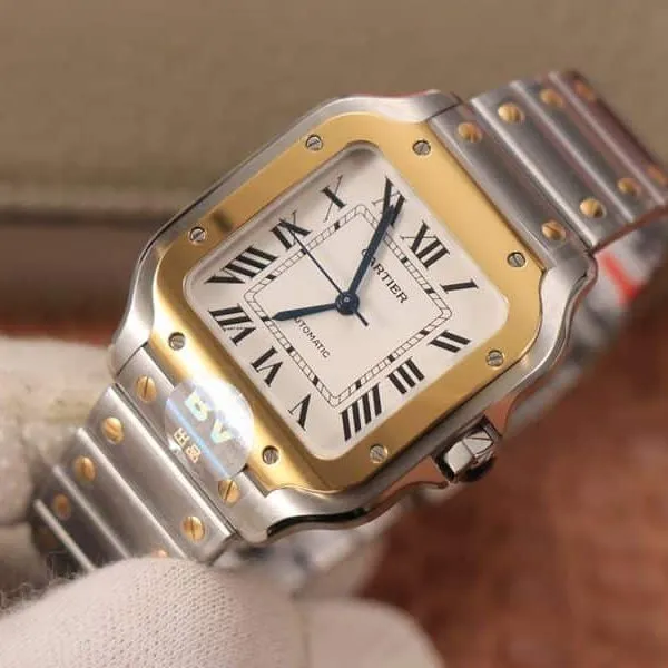Cartier high-quality watches new Santos watch side view