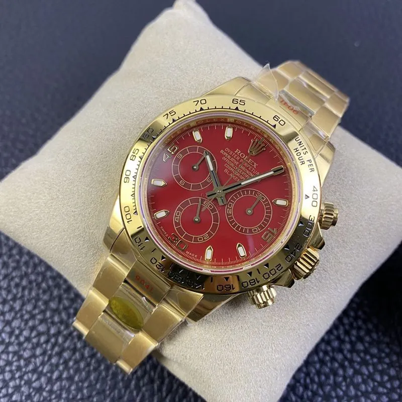 Rolexreplica watch Daytona4130movementBLKEN customized version red moon clasp picture