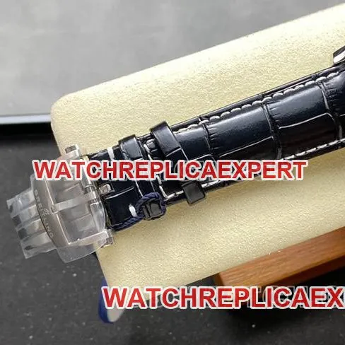 top-tier watch BLS factory aviation chronographBreitlingblack dialleather strap model side live photo
