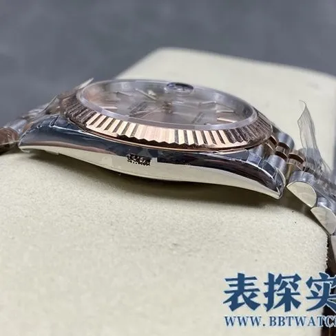 VSRolextop-tier gray plate log 41MM watch_price_picture_how about the quality bottom cover