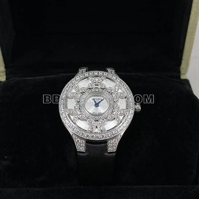 1:1replica watch Graf VCA factory sapphire crystaldiamond33mmquartz movementclasplive photos