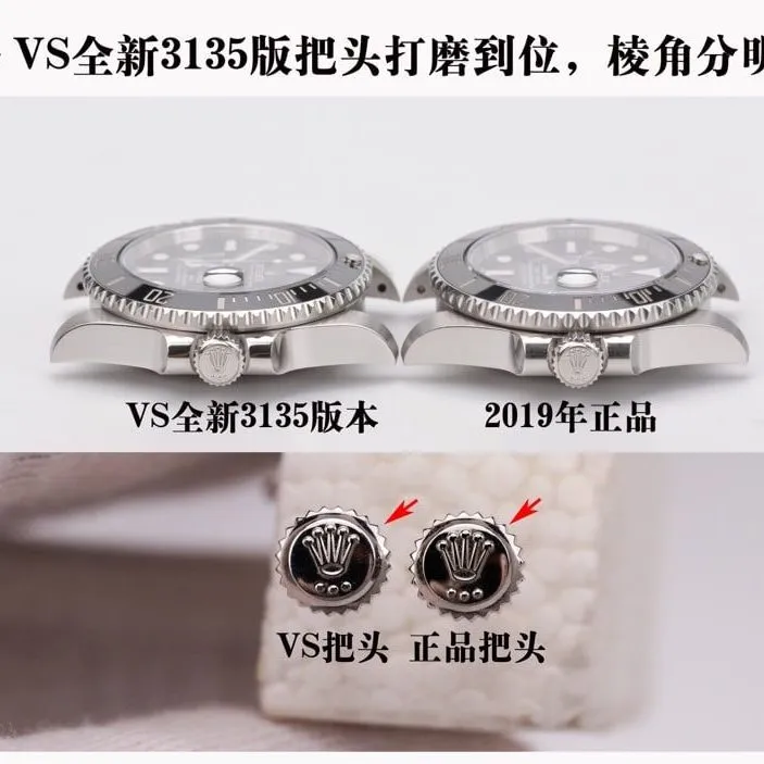 VS Factory Black Submariner 40mm Rolex